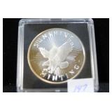 1986 UNC SILVER EAGLE - NICE ROLLING LUSTER