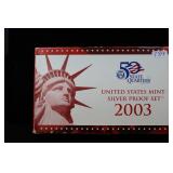 2003 US MINT SILVER PROOF SET W/BOX & COA