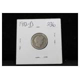 1912-D BARBER DIME