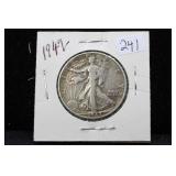 1942 WALKING LIBERTY HALF DOLLAR