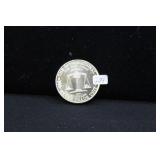 "LET FREEDOM RING" LIBERTY BELL 1OZ .999 SILVER