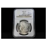 1880-S NGC MS63 MORGAN SILVER DOLLAR