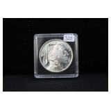 1 OZ SILVER INDIAN AND BUFFALO GOLDEN STATE MINT