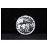 1976 MONTREAL OLYMPICS 1.4453 TROY OZ SILVER $10