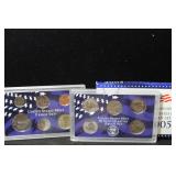 2005 US MINT PROOF SET W/BOX & COA - INCLUDES