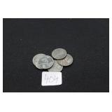 LOT OF (6) 1943 STEEL WHEAT CENTS