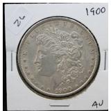 1900 MORGAN DOLLAR AU