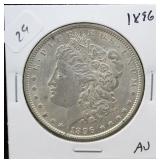 1896 MORGAN DOLLAR  AU