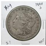 1894 S MORGAN DOLLAR  VF