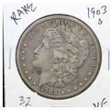 1903 S MORGAN DOLLAR RARE DATE