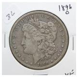 1896 O MORGAN DOLLAR  VF
