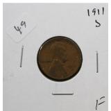 1911 S LINCOLN CENT   F  KEY DATE
