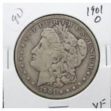 1901 O MORGAN DOLLAR  VF