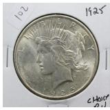 1925 MORGAN DOLLAR     BU