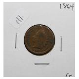 1864 INDIAN HEAD CENT G