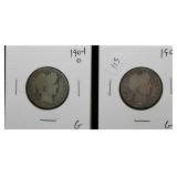 1901  1904 BARBER QUARTERS  G