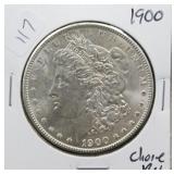 1900 MORGAN DOLLAR CHOICE BU