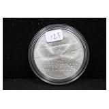 STAR SPANGLED BANNER SILVER DOLLAR  GEM