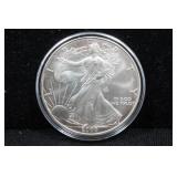 2000 SILVER EAGLE  GEM
