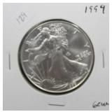 1999 SILVER EAGLE  GEM