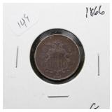 1866 SHIELD NICKLE