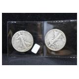 TWO WALKERS 1938  1945