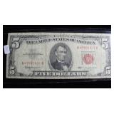 FIVE DOLLAR RED SEAL