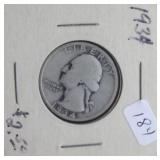 1934 WASHINGTON QUARTER