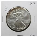 2014 SILVER EAGLE  GEM