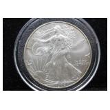 1996 SILVER EAGLE  GEM KEY DATE