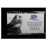 2004 PROOF SILVER QUARTER SET