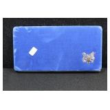 1986 PROOF SILVER DOLLAR AND HALF W BOX PAPERS