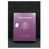 1987 PROOF SILVER EAGLE W BOX PAPERS