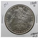 1900 O MORGAN SILVER DOLLAR CHOICE BU