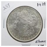 1921 MORGAN DOLLAR CHOICE BU