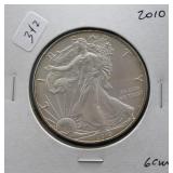 2010 SILVER EAGLE  GEM