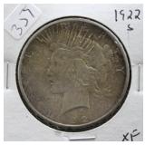 1922 S PEACE DOLLAR  XF