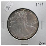 1998 SILVER EAGLE  GEM