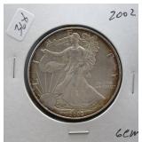 2002 SILVER EAGLE  GEM
