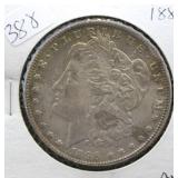 1889 MORGAN DOLLAR   AU