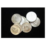 10 - 1964 KENNEDY HALF DOLLARS