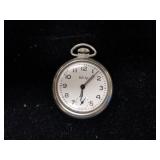BULLS EYE POCKET WATCH - MADE BY WESTCLOX