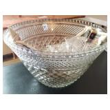 WEXFORD PUNCH BOWL WITH CUPS