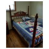 DAVIS CABINET CO. SOLID CHERRY BEDROOM SUITE