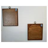 U.S. COSTITUTION AND BILL OF RIGHTS PLAQUES