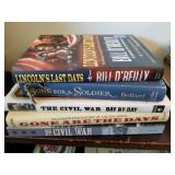 5 CIVIL WAR BOOKS LINCOLNS LAST DAYS, GONE FOR A