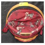 LONGABERGER WOVEN MEMORIES BASKET 2002