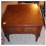 COLUMBIA ONE DRAWER END TABLE