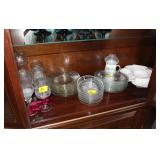 ASSORTED GOBLETS, PLATES