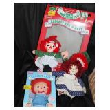 RAGGEDY ANN & ANDY THE ORIGINAL DOLL WITH A HEART